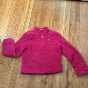Vineyard vines girls 5-6 pink fleece